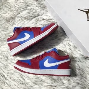 Air Jordan 1 Low Pomegranate Blue